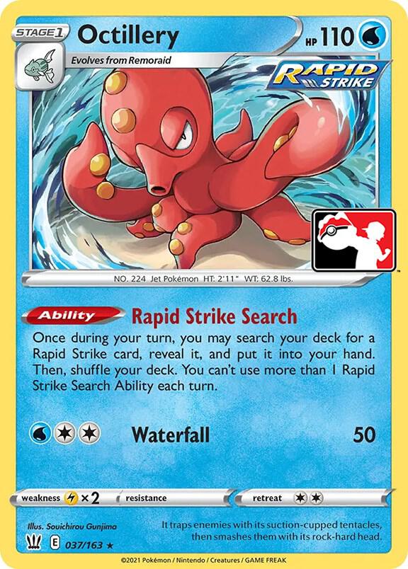 Octillery - 037/163 - Holo Rare