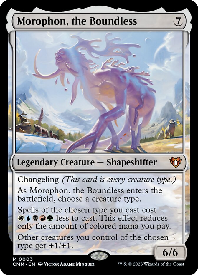 Morophon, the Boundless (0003) - Foil