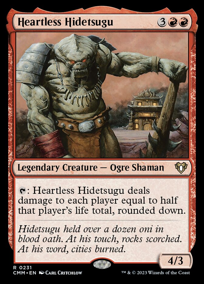 Heartless Hidetsugu (0231) - Foil