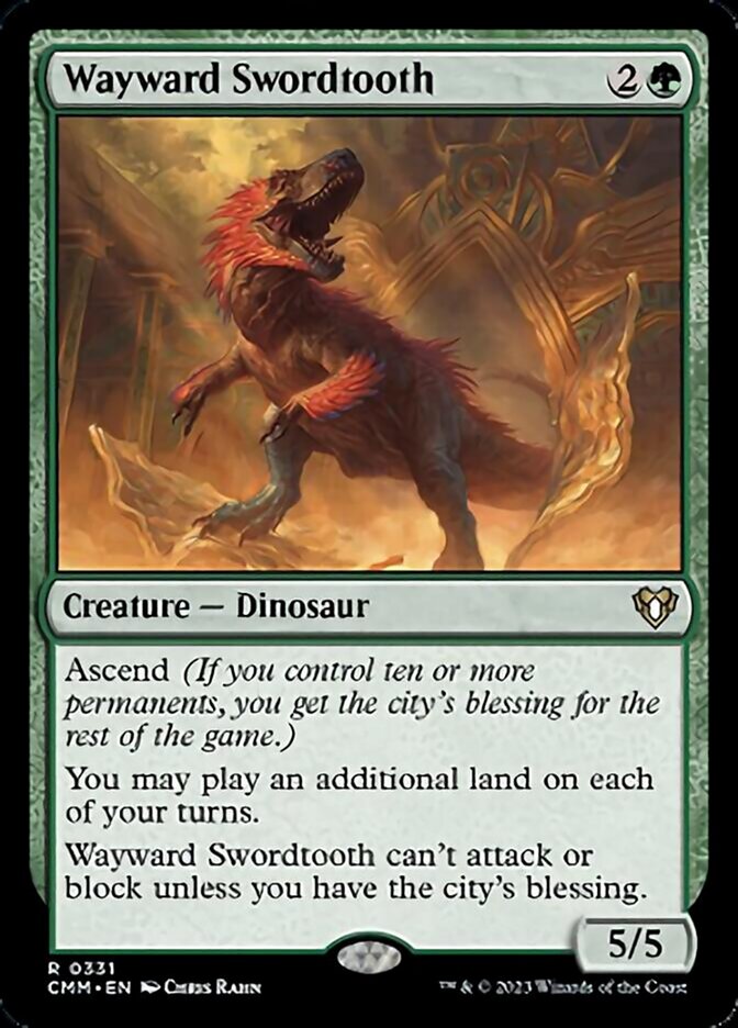 Wayward Swordtooth - Foil