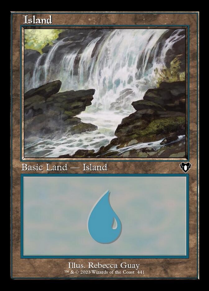 Island (0441)  - Retro Frame