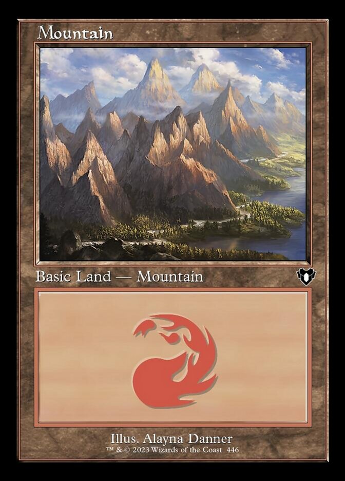 Mountain (446) (Retro Frame)