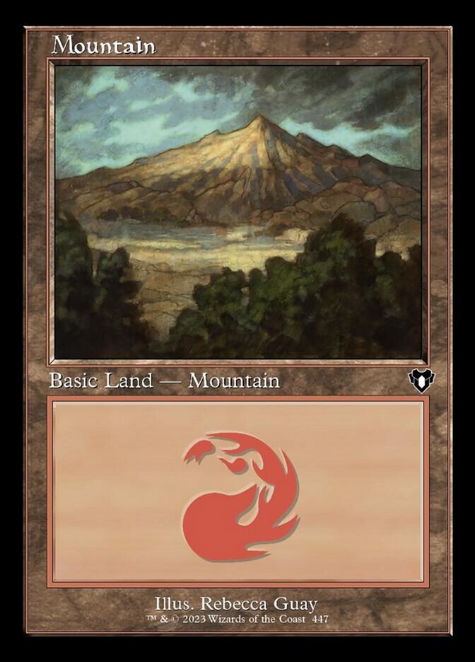 Mountain (0447)  - Retro Frame