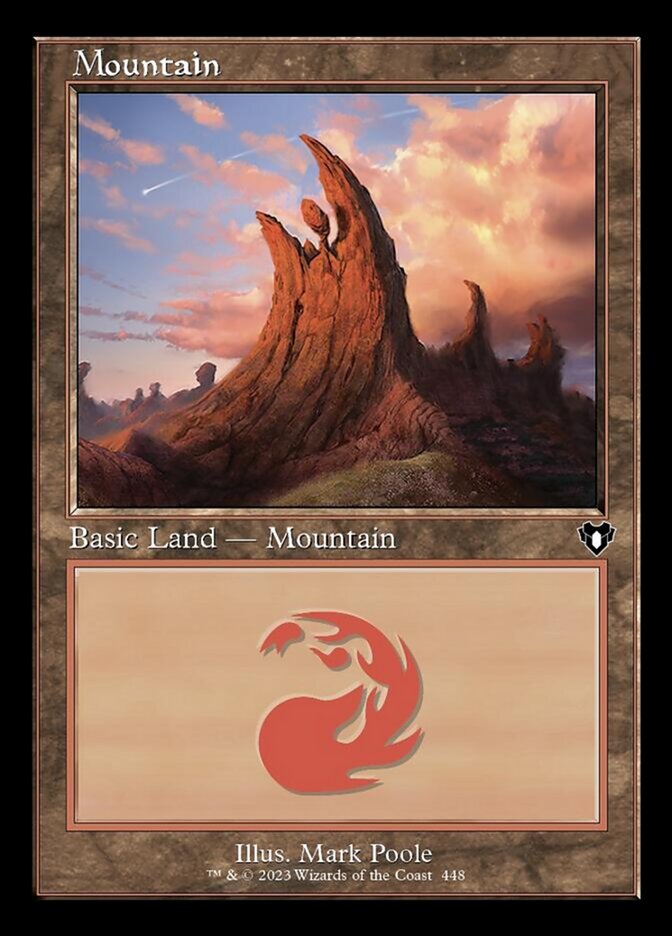 Mountain (0448)  - Retro Frame