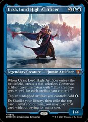 Urza, Lord High Artificer (0502) - Foil Etched