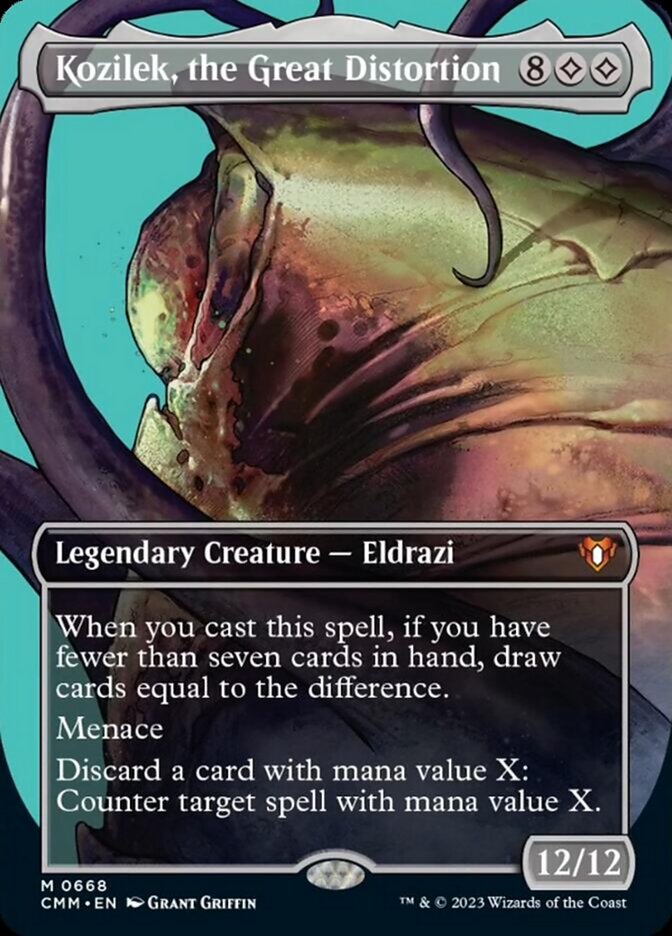 Kozilek, the Great Distortion (Borderless)