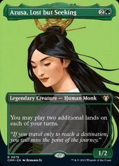 Azusa, Lost but Seeking (Borderless) - Foil