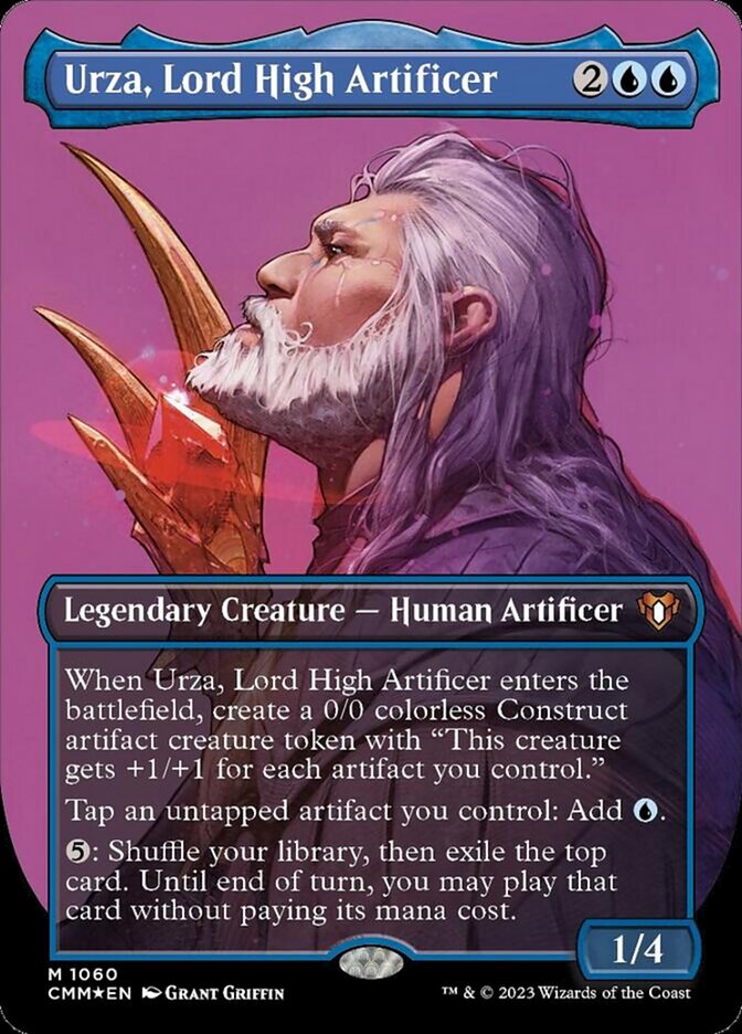 Urza, Lord High Artificer - Textured Foil