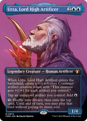 Urza, Lord High Artificer (Borderless) - Foil