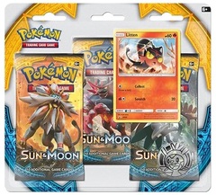 Sun & Moon - Base Set 3 Pack Blister - Litten