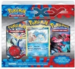 XY Base Set 3 Pack Blister - Gyarados