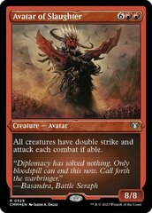 Avatar of Slaughter (0529) - Foil Etched