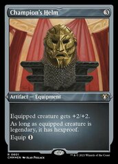 Champion's Helm (Foil Etched) - Foil