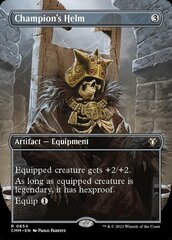 Champion's Helm (Borderless) - Foil