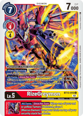 RizeGreymon - BT13-015 - C