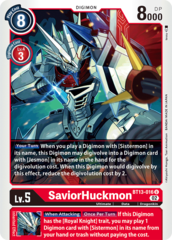 SaviorHuckmon - BT13-016 - U