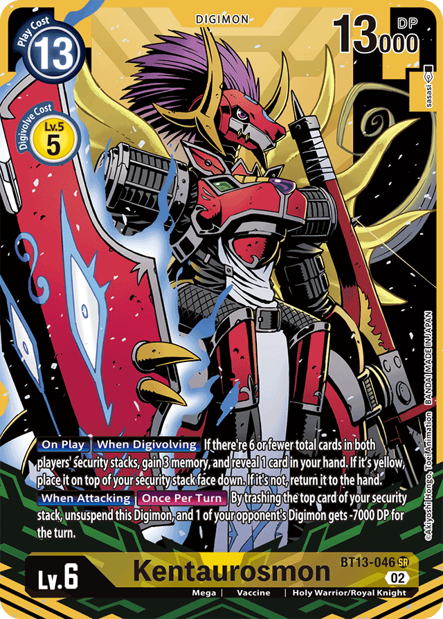 Kentaurosmon - BT13-046 - SR - Alternate Art