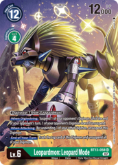 Leopardmon: Leopard Mode - BT13-058 - SR - Alternate Art