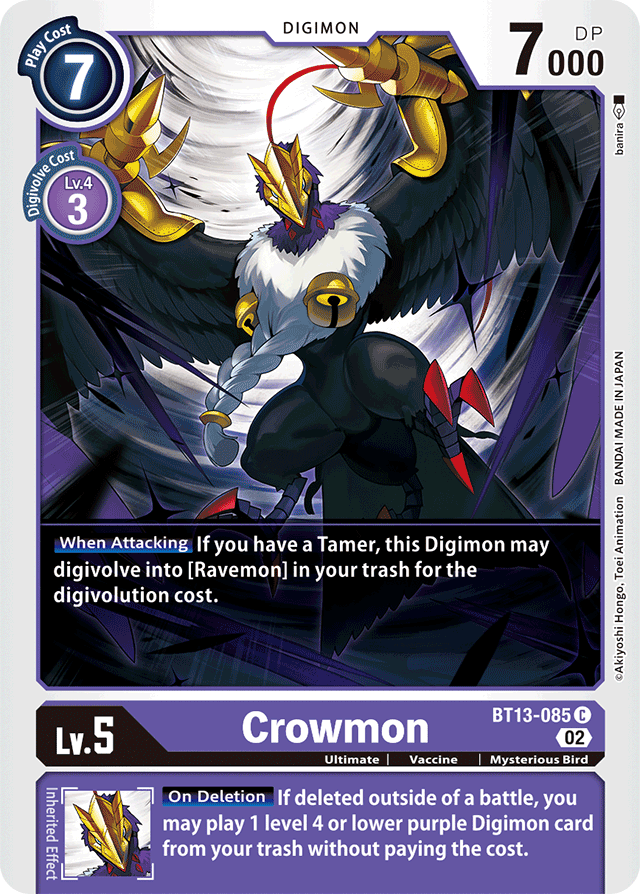 Crowmon - BT13-085 - C
