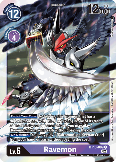 Ravemon - BT13-089 - R