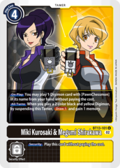 Miki Kurosaki & Megumi Shirakawa - BT13-101 - U