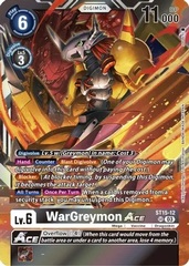 WarGreymon Ace (Box Topper) - ST15-12 - SR