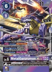 MetalGarurumon Ace (Box Topper) - ST16-12 - SR