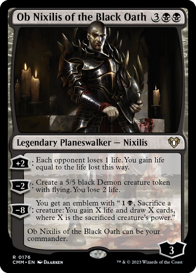 Ob Nixilis of the Black Oath - Foil