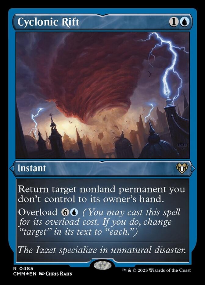 Cyclonic Rift - Foil Etched