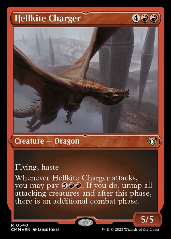 Hellkite Charger - Foil Etched