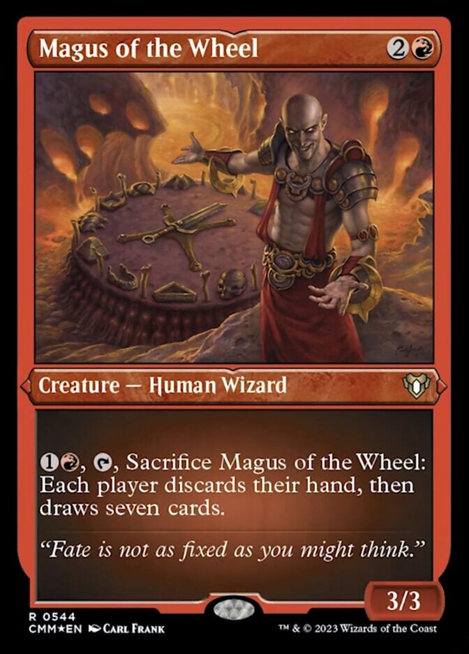 Magus of the Wheel - Foil Etched