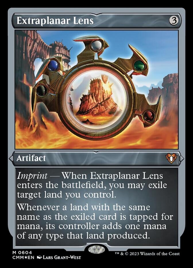 Extraplanar Lens - Foil Etched