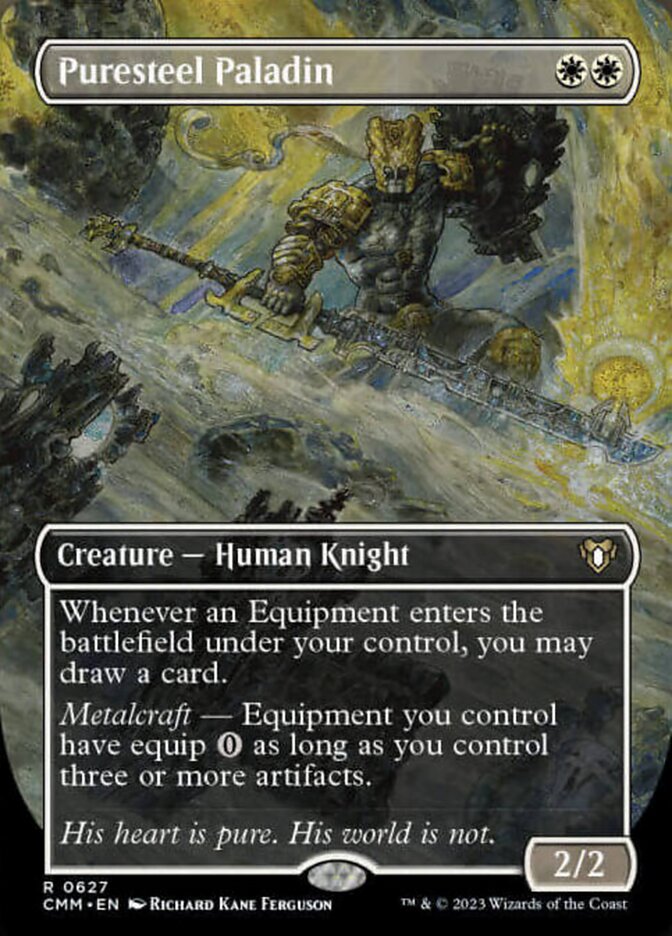 Puresteel Paladin - Foil - Borderless