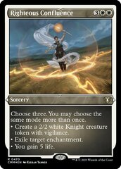 Righteous Confluence (Foil Etched) - Foil