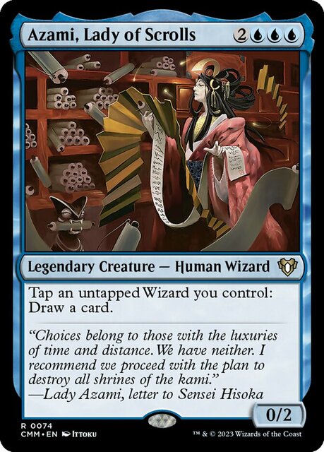 Azami, Lady of Scrolls - Foil