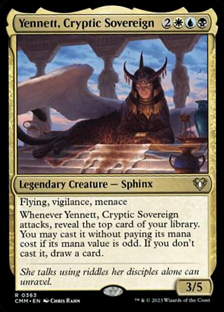 Yennett, Cryptic Sovereign