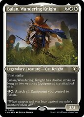 Balan, Wandering Knight (Foil Etched) - Foil