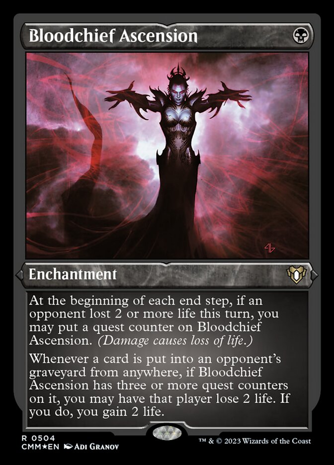 Bloodchief Ascension - Foil Etched