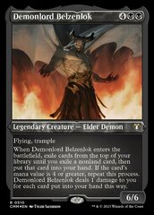 Demonlord Belzenlok (Foil Etched) - Foil