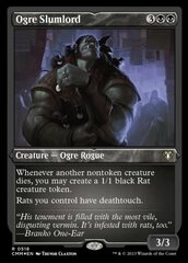 Ogre Slumlord (0518) - Foil Etched