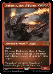 Drakuseth, Maw of Flames - Foil Etched