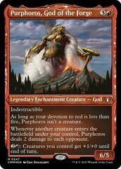 Purphoros, God of the Forge (Foil Etched) - Foil