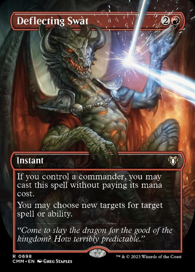 Deflecting Swat - Foil - Borderless