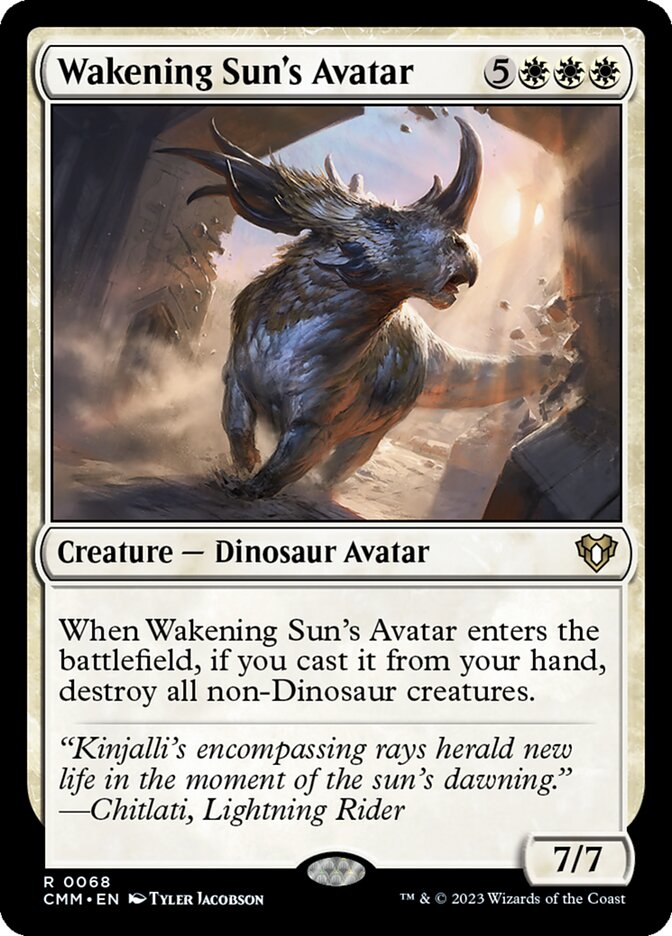 Wakening Suns Avatar - Foil