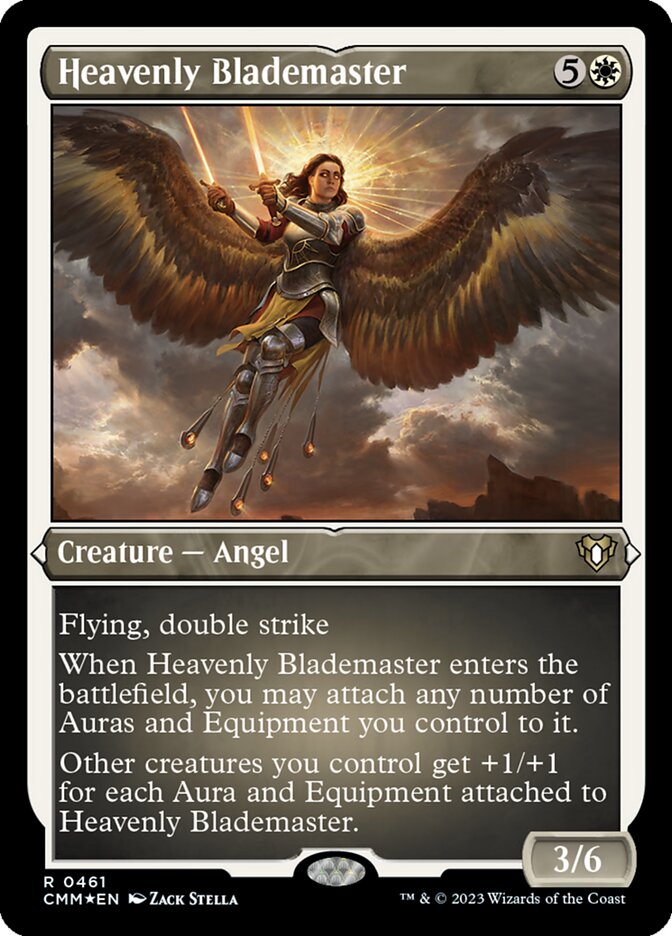 Heavenly Blademaster (0461) - Foil Etched