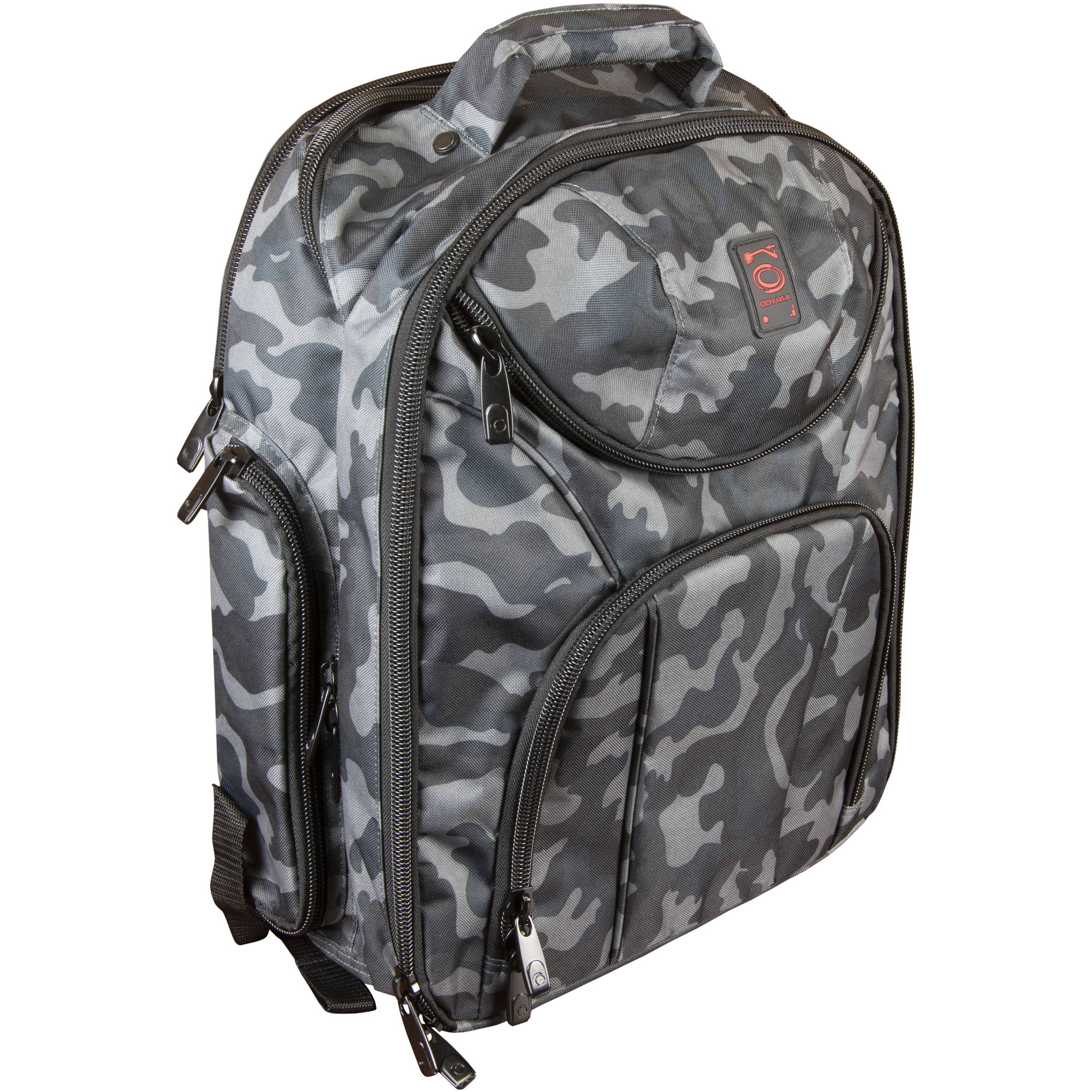 Odyssey Backspin 2 DJ Backpack (Gray Camouflage)