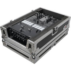 ProX XS-M11 Universal Flight Case for Pioneer DJM-S11 and Rane Seventy / Seventy-Two MKII Mixers (Silver on Black)