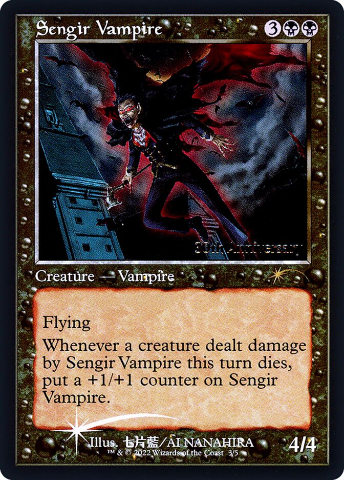 Sengir Vampire - Foil - Retro Frame (30th Anniversary Promo)