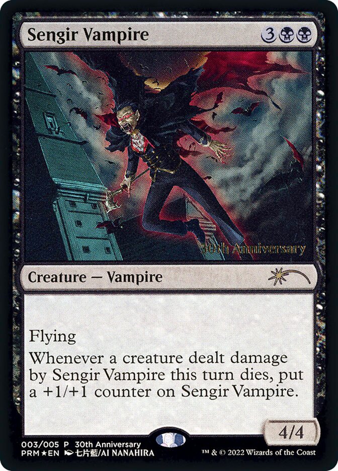 Sengir Vampire (003/005) - Foil (30th Anniversary Promo)