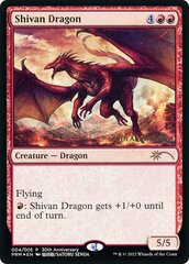 Shivan Dragon (004/005) - Foil (30th Anniversary Promo)